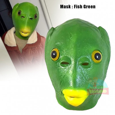 Mask : Fish Green
